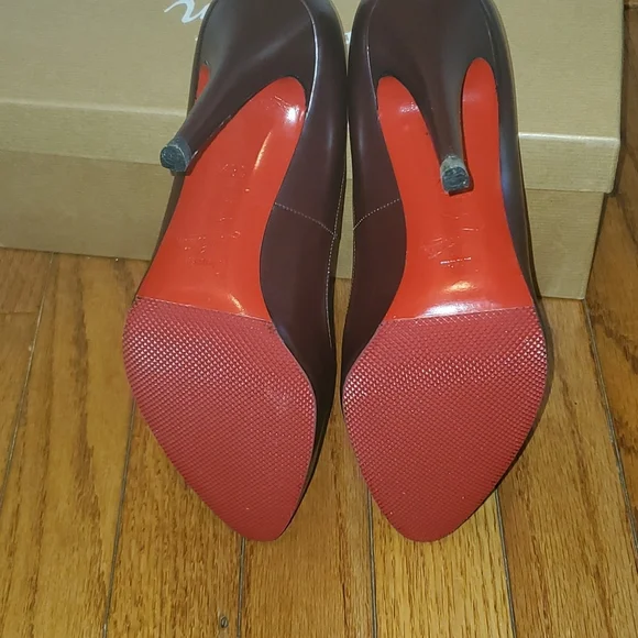 Christian Louboutin Oxblood Pigalle Pumps 100mm - Picture 10 of 11